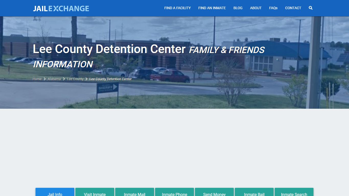 Lee County Detention Center AL | Booking, Visiting, Calls, Phone